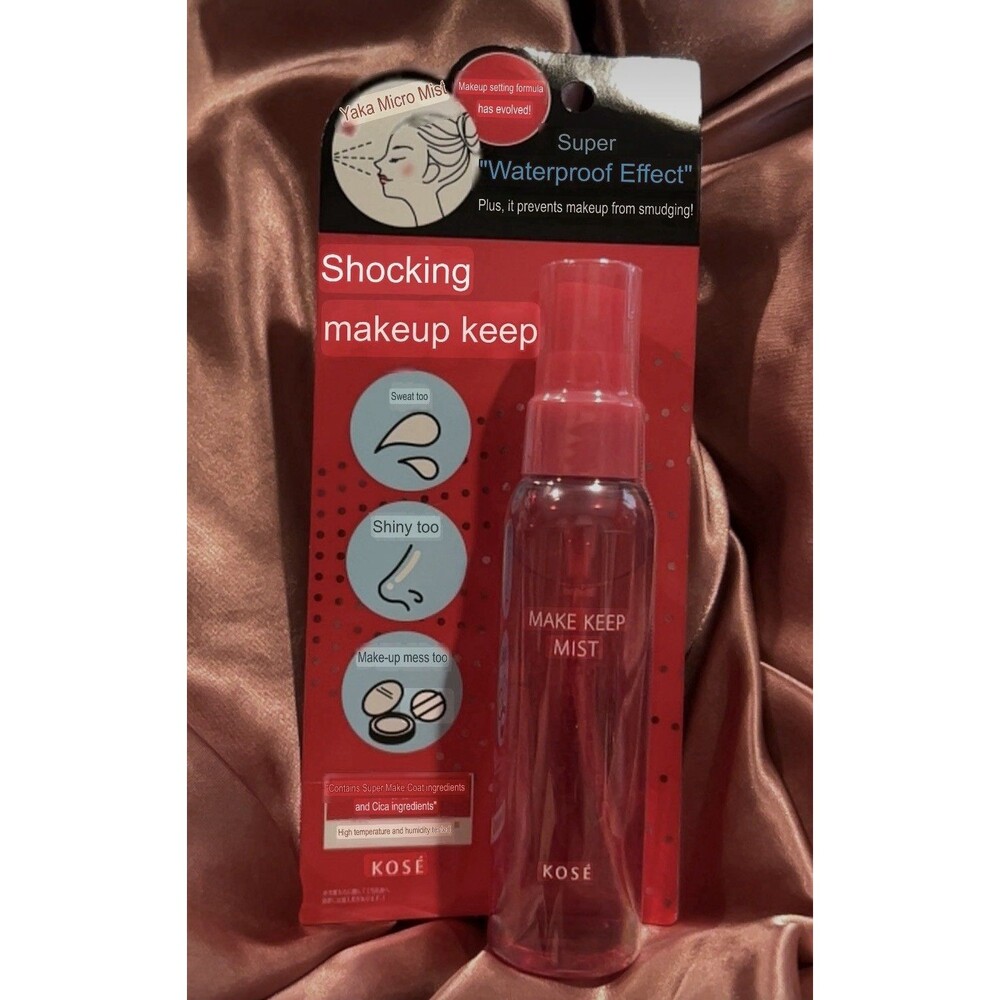 Kose Makeup Keep Mist Tik Tok Viral 80ml Waterproof Setting Spray Made In Japan